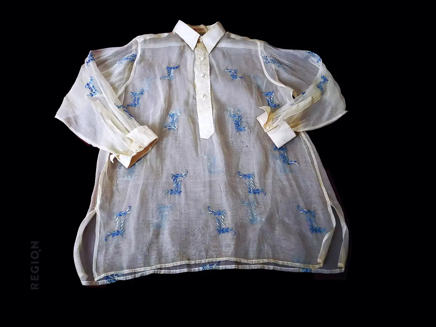 Camisa del traje típico tagalo.