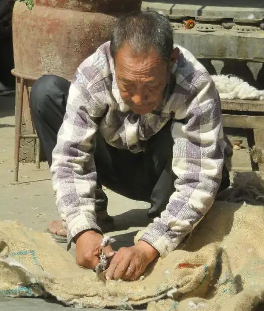Los días y las horas de un trabajador nepalí.