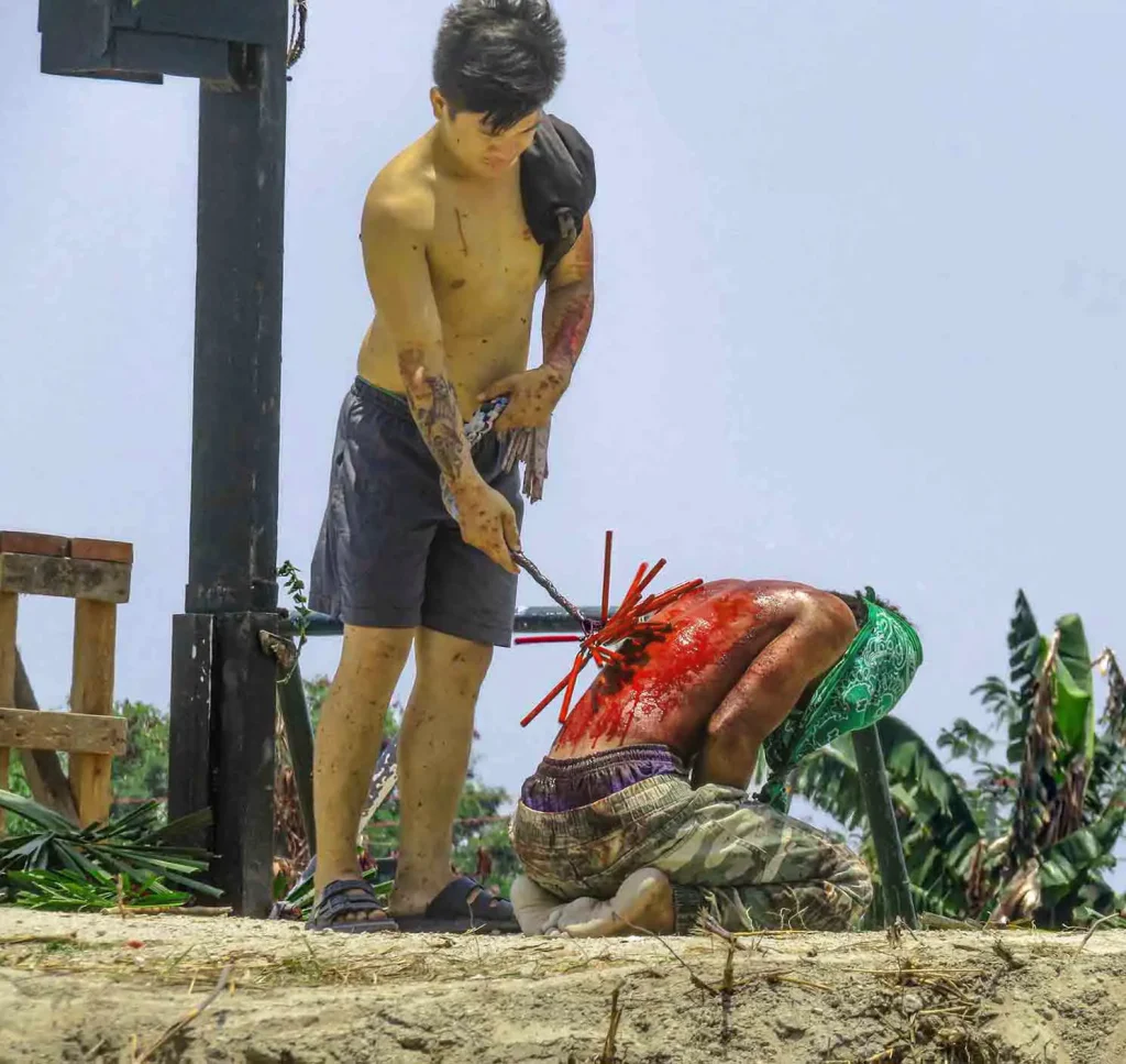 Turismo religioso en el archipiélago filipino en Semana Santa.