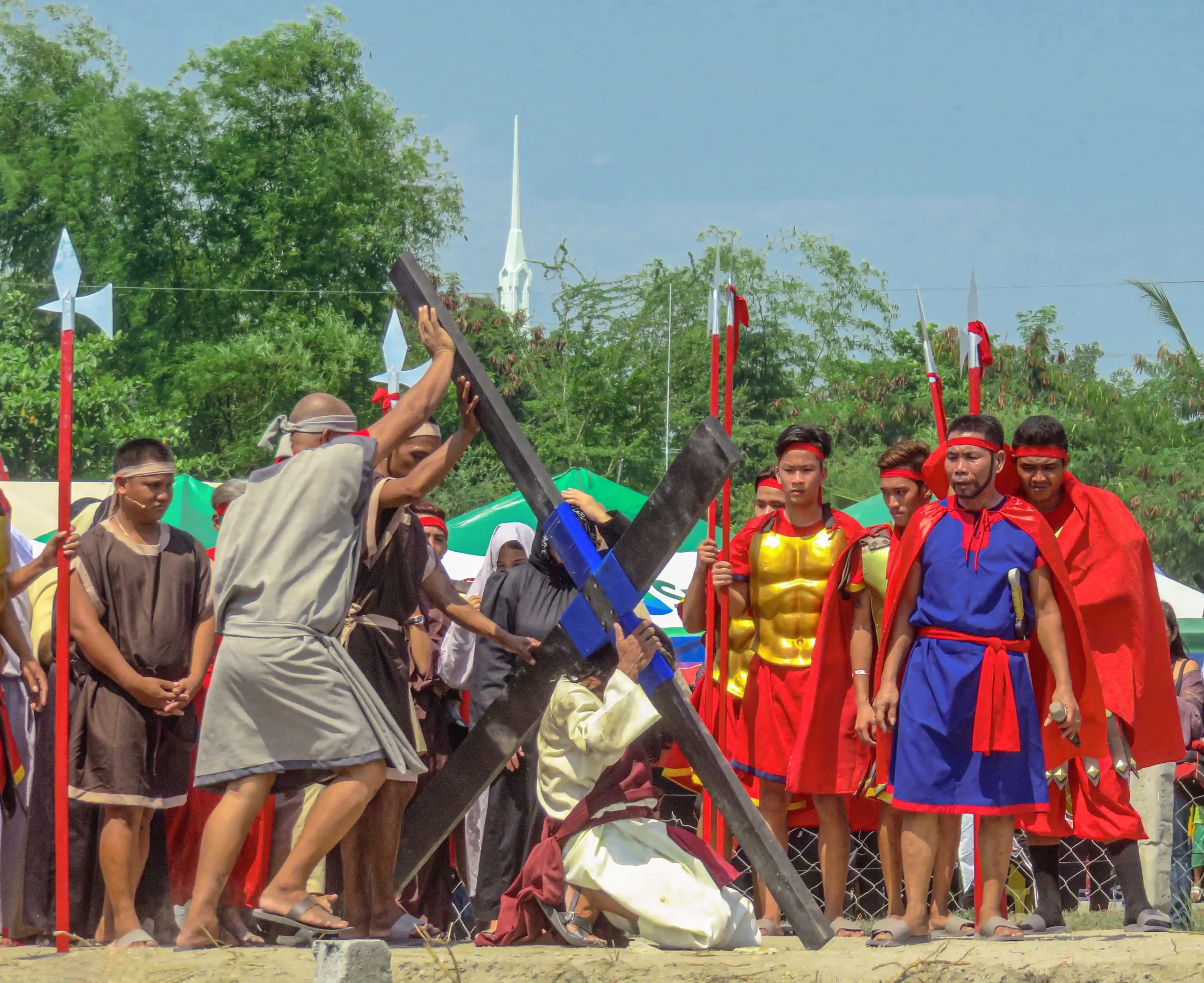 Símbolos y signos de la antropología de la religión católica en Filipinas.